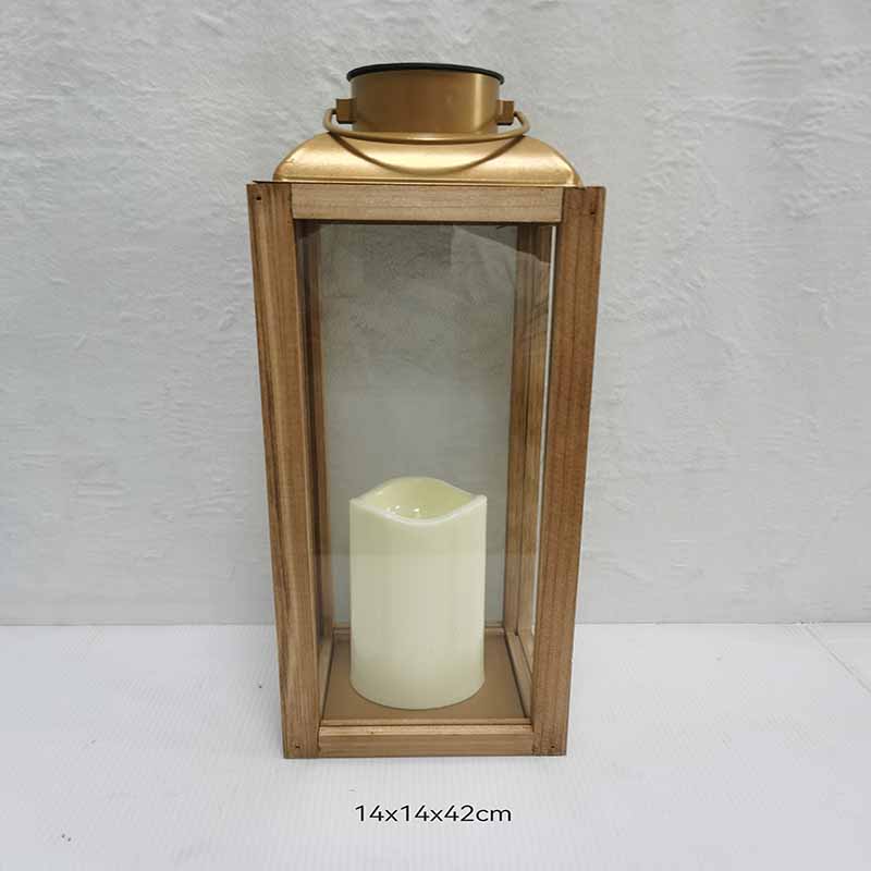 Gold Home Metal Lanterns